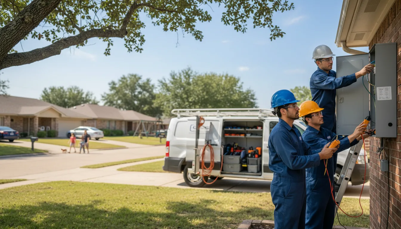 Certified electrician providing emergency electrical services in Mcbee, SC